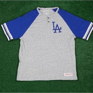 LA Dodgers MLB Mitchell&Ness Women's Raglan Shirt